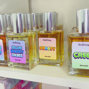 Frooty being placed on a shelf video.