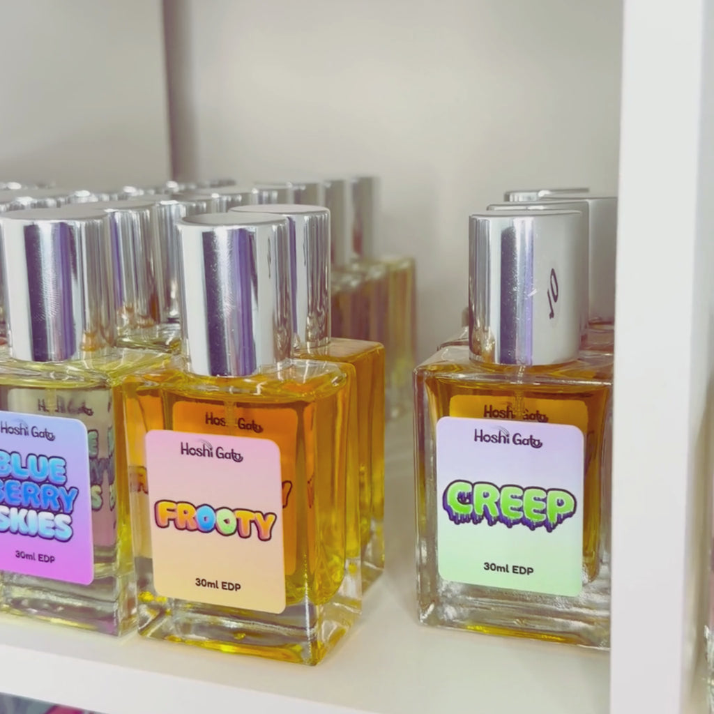 Creep being placed on a shelf video.